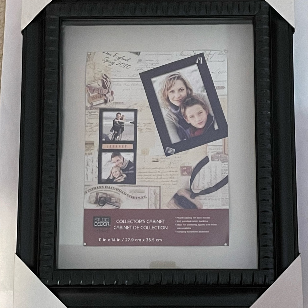 Michaels Studio Decor Collector’s Cabinet 11x14 Brand New